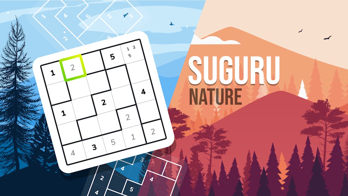 Suguru Nature puzzle game on Nintendo Switch